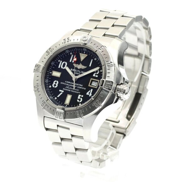 BREITLING Avenger Seawolf A17330 Date black Dial Automatic Men's Watch_883095 - Picture 1 of 7